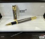 Vintage Replica Montblanc Scipione Borghese Rollerball Pen Gold-coated Trim